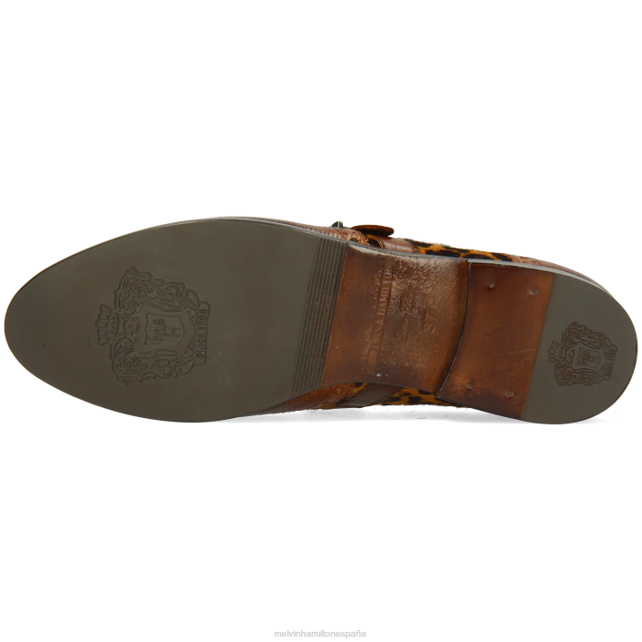 selina 2 mujer Melvin & Hamilton marrón JRT41490 zapatos monje