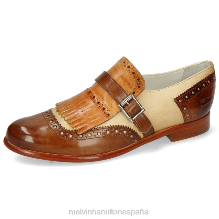 selina 2 mujer Melvin & Hamilton marrón JRT41495 zapatos monje
