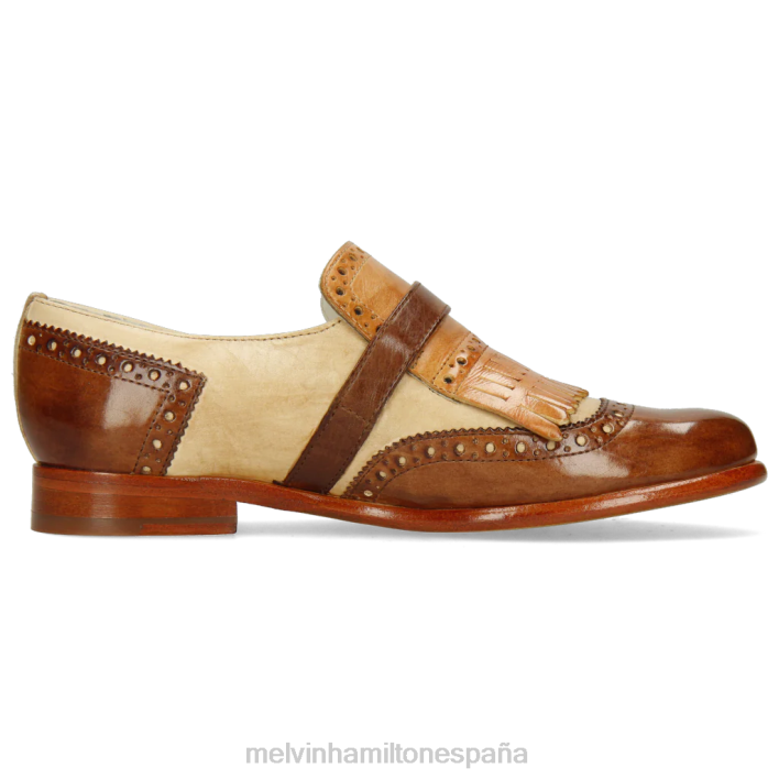 selina 2 mujer Melvin & Hamilton marrón JRT41495 zapatos monje
