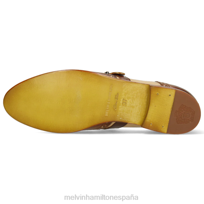 selina 2 mujer Melvin & Hamilton marrón JRT41495 zapatos monje