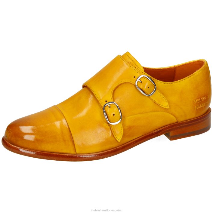 selina 87 mujer Melvin & Hamilton amarillo JRT41479 zapatos monje