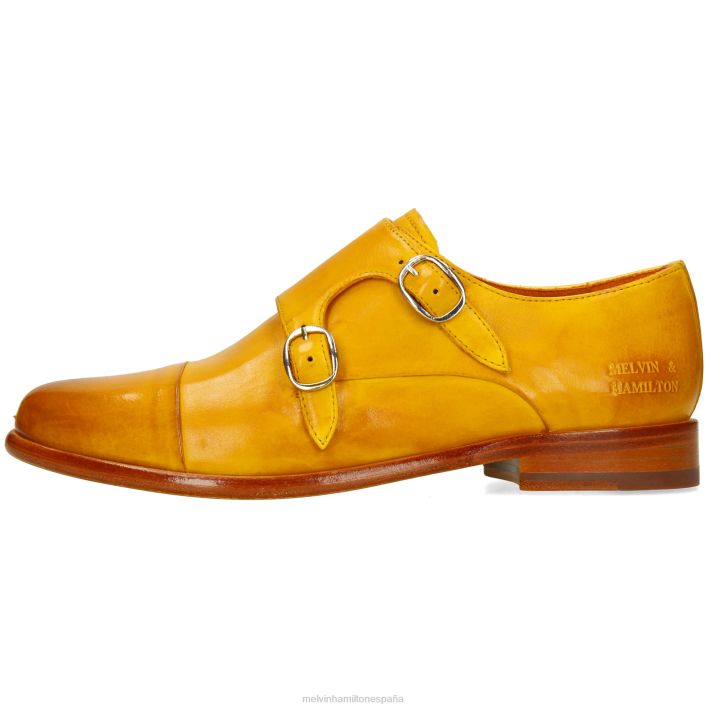 selina 87 mujer Melvin & Hamilton amarillo JRT41479 zapatos monje