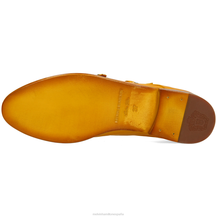 selina 87 mujer Melvin & Hamilton amarillo JRT41479 zapatos monje