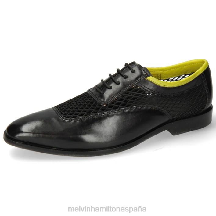 Sara 1 mujer Melvin & Hamilton negro JRT41289 zapatos Oxford