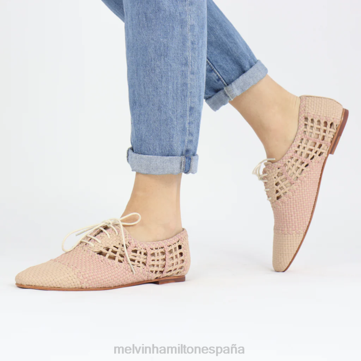 avia 3 mujer Melvin & Hamilton beige JRT41294 zapatos Oxford