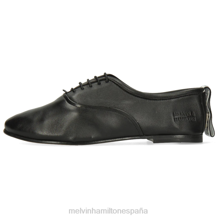 iris 13 mujer Melvin & Hamilton negro JRT41287 zapatos Oxford
