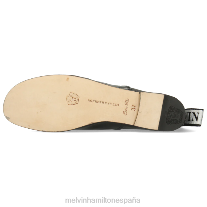 iris 13 mujer Melvin & Hamilton negro JRT41287 zapatos Oxford