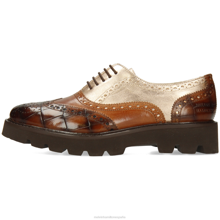 muchacha 2 mujer Melvin & Hamilton marrón JRT41266 zapatos Oxford