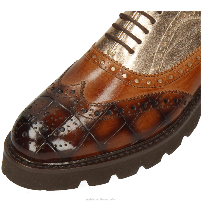 muchacha 2 mujer Melvin & Hamilton marrón JRT41266 zapatos Oxford