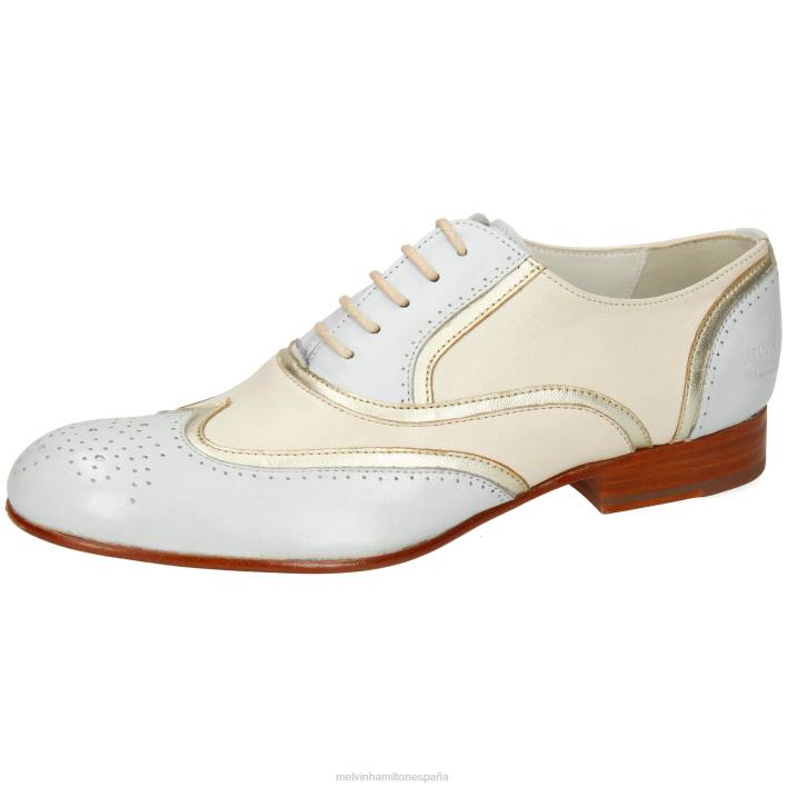 salida 38 mujer Melvin & Hamilton azul JRT41267 zapatos Oxford
