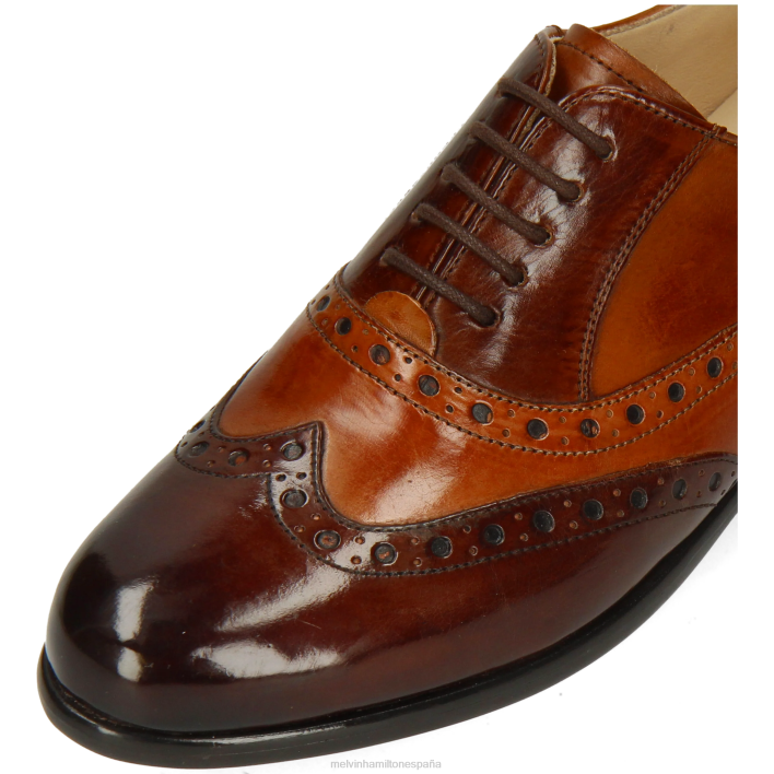 selina 24 mujer Melvin & Hamilton marrón JRT41277 zapatos Oxford