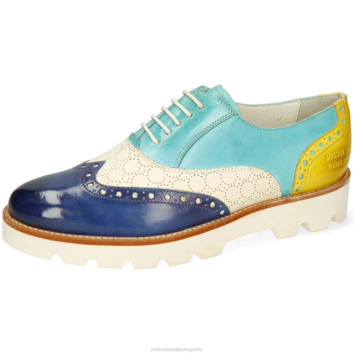 selina 24 mujer Melvin & Hamilton multi JRT41261 zapatos Oxford