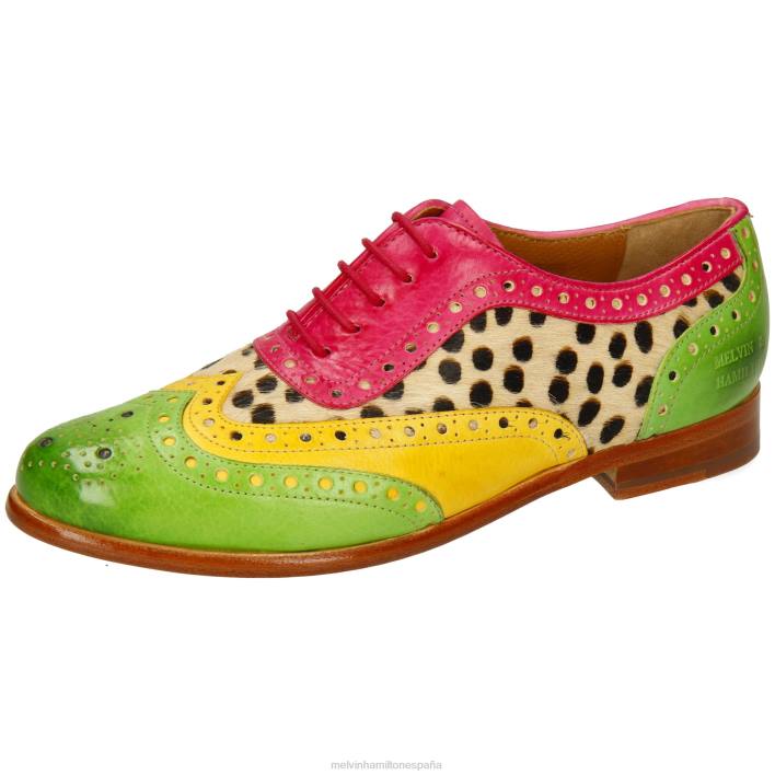 selina 56 mujer Melvin & Hamilton multi JRT41278 zapatos Oxford