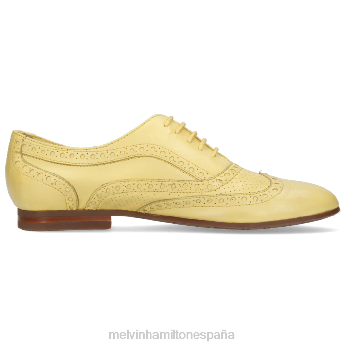 sonia 1 mujer Melvin & Hamilton amarillo JRT41297 zapatos Oxford
