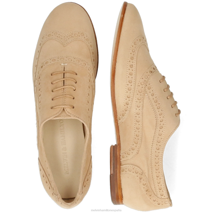 sonia 1 mujer Melvin & Hamilton beige JRT41280 zapatos Oxford
