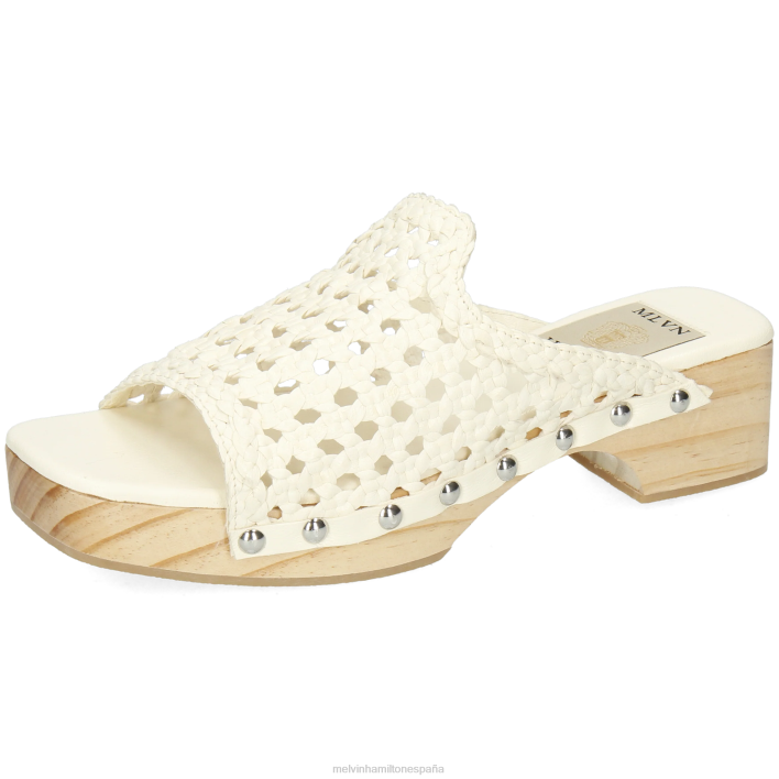 María 1 mujer Melvin & Hamilton blanco JRT41983 zuecos