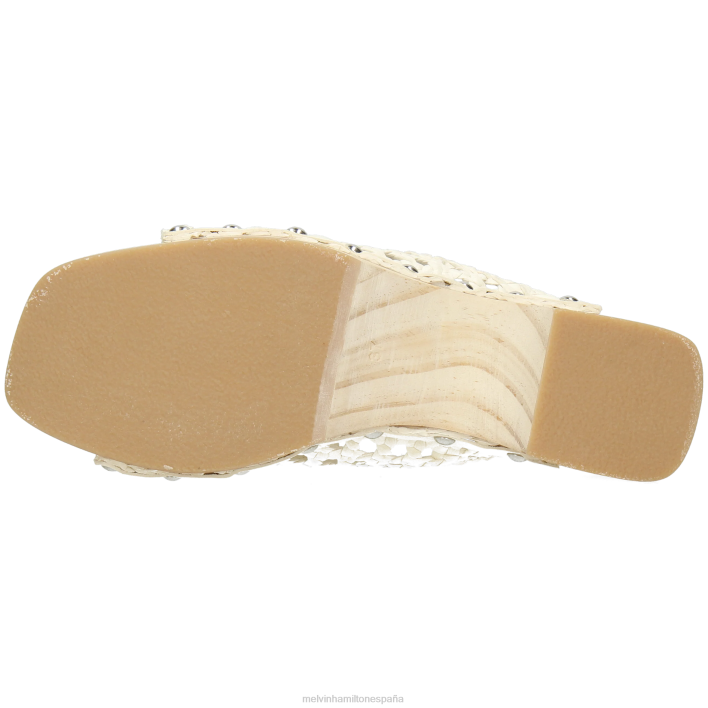 María 1 mujer Melvin & Hamilton blanco JRT41983 zuecos